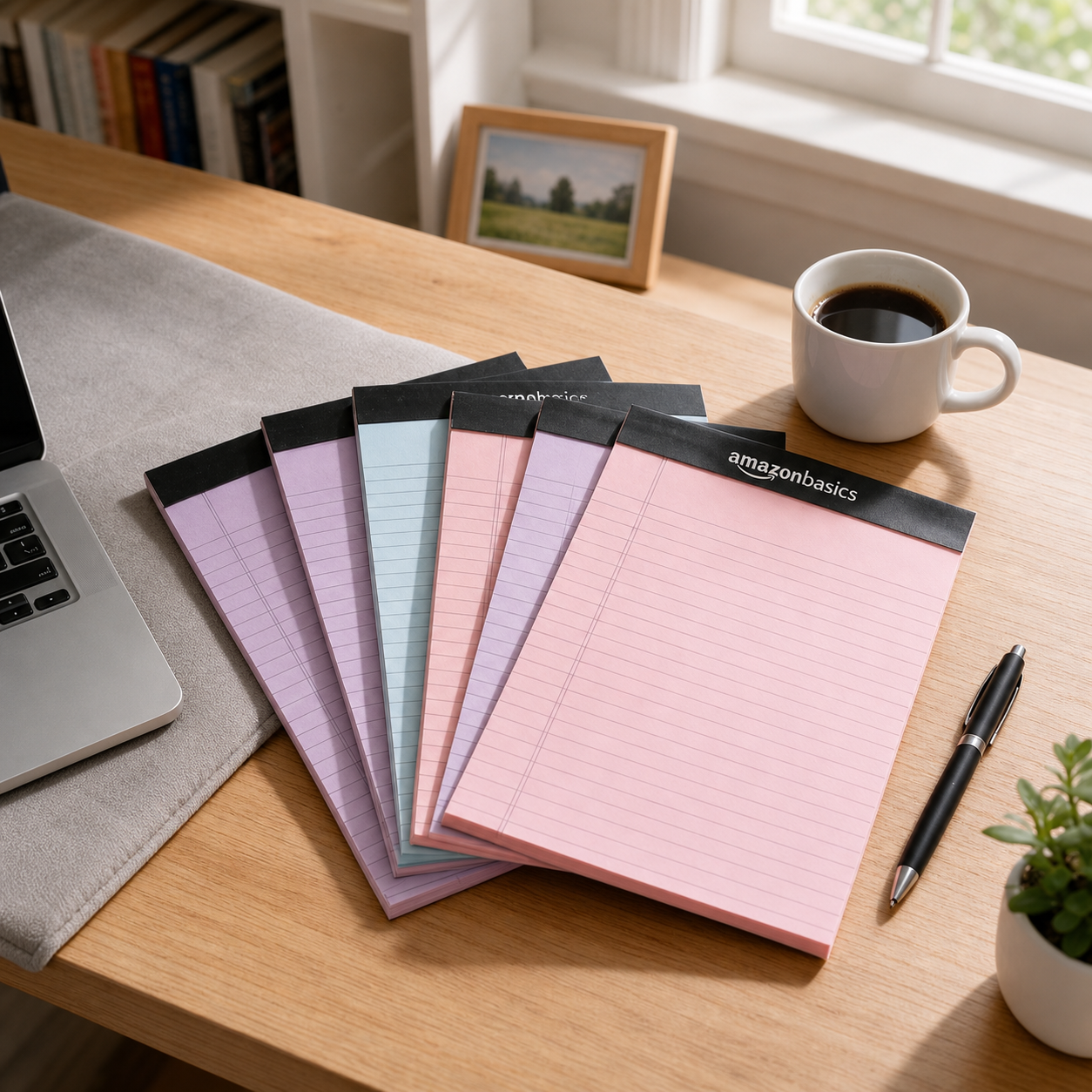 Amazon Basics Writing Pads 5x8 in (6-Pack)