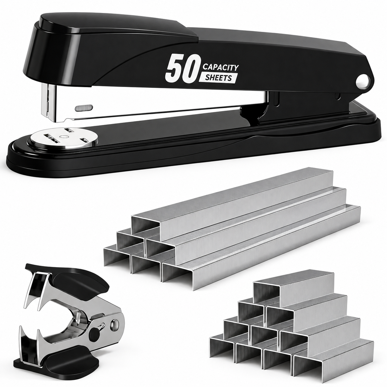 SwiHauk Heavy Duty Metal Desk Stapler